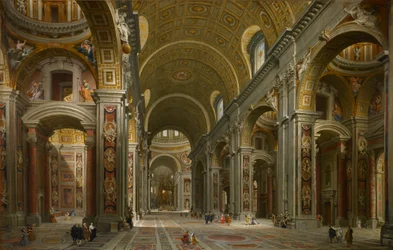 Innenraum von St. Peter, Rom