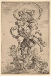 Herkules und Antäus