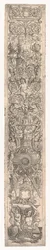 Ornamentales Panel: Triton, von einem Kind geritten, ca. 1505-1515