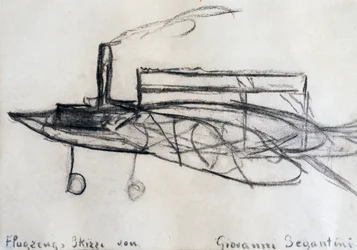 Flugzeugskizze