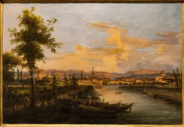 Blick auf den Arno, ca. 1850