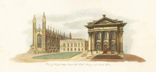 Ansicht der Universität Cambridge
