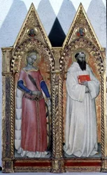 Hl. Katharina von Alexandria und Bernardo (Detail)