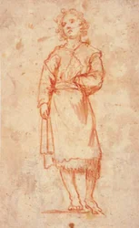 Stehendes Mädchen