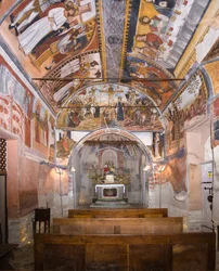 Die Apsis der ursprünglichen Alamandi- oder Allemandi-Kapelle
