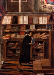 Der heilige Hieronymus erscheint dem heiligen Augustinus, um 1505-1510