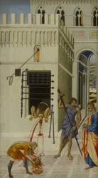 Die Enthauptung von Johannes dem Täufer
