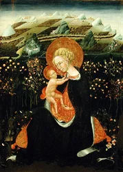 Madonna der Demut, ca. 1450-60