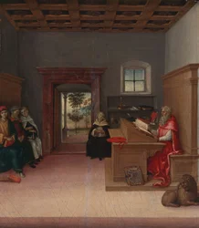 St. Hieronymus im Studierzimmer, ca. 1500-04