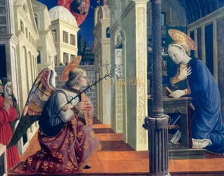 Verkündigung (Detail), ca. 1460