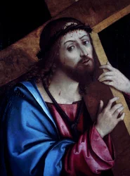 Christus trägt das Kreuz, von Girolamo Marchesi genannt Cotignola (ca. 1471-1540)