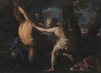 Apollo häutet Marsyas