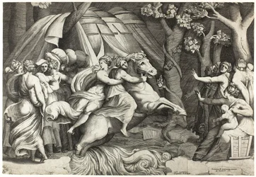 Cloelia überquert den Tiber