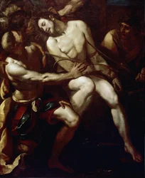 Die Krönung mit Dornen (Detail)