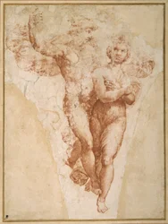 Psyche von Merkur nach Olympus getragen