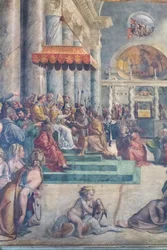 Die Schenkung Roms, Detail