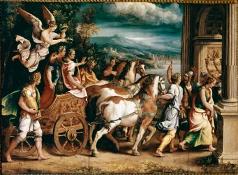 Triumph von Titus und Vespasian