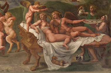 Hochzeitsfest von Amor und Psyche (Detail)