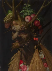 Vier Jahreszeiten in einem Kopf, c.1590