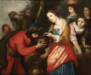 Giuseppe Badaracco, Rebekka am Brunnen