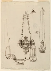 Altarlampen, Weihrauchfässer, Weihrauchschiffchen