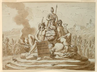 Grabdenkmal für die Dichterin Maria Maddalena Morelli
