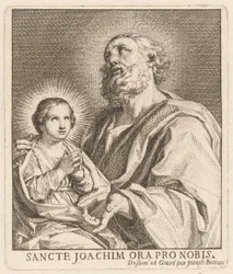 Heiliger Joachim und die junge Jungfrau Maria