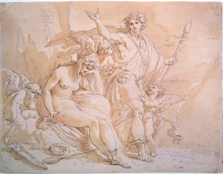 Bacchus und Ariadne, 1780er Jahre