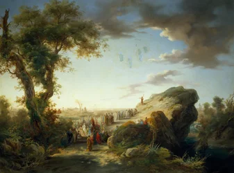 St. Johannes der Täufer predigt