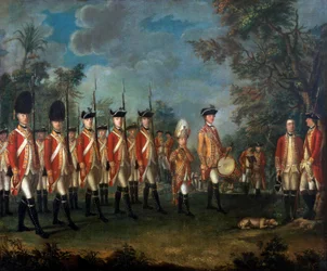 Lord George Lennox, Oberst des 25. Regiments zu Fuß, ca. 1771