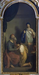 Isaak segnet Jakob, von Giuseppe Diotti