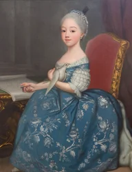 Porträt von Marie Josephine von Savoyen (1753-1801), zukünftige Gräfin der Provence