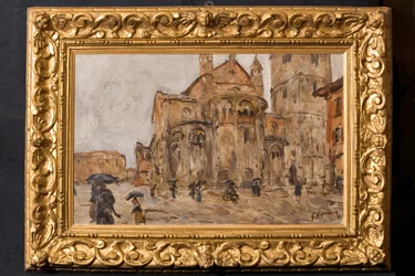 Piazza Grande im Regen