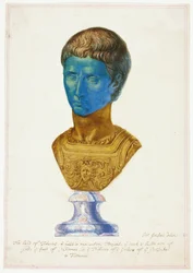 Kopf des Tiberius