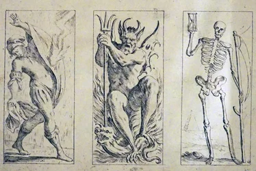 Tarotkarten aus dem 17. Jahrhundert von Giuseppe Maria Mitelli
