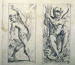 Tarotkarten aus dem 17. Jahrhundert von Giuseppe Maria Mitelli