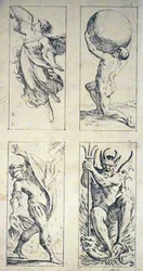 Tarotkarten aus dem 17. Jahrhundert von Giuseppe Maria Mitelli