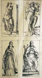 Tarotkarten aus dem 17. Jahrhundert von Giuseppe Maria Mitelli