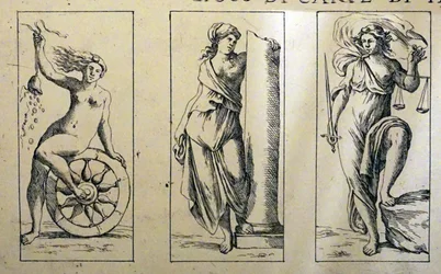 Tarotkarten aus dem 17. Jahrhundert von Giuseppe Maria Mitelli