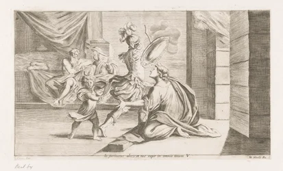 Aeneas zieht in den Kampf