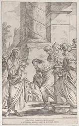Tafel 1: Die Berufung des Heiligen Matthäus, 1678