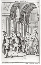 Illustration aus dem Frontispiz von 