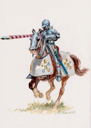 Ein Ritter der Vatikanischen Armee