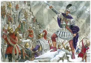 Alexander der Große am Eisernen Tor (Zentralasien)