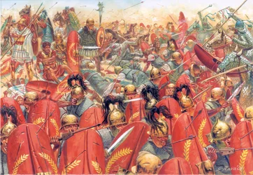 Das antike Rom: In der Schlacht bei Karrhai (oder Charan) wurden die römischen Legionen unter General Crassus am 9. Juni von den Parthern unter General Surena besiegt