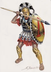 Spartanischer Hoplit