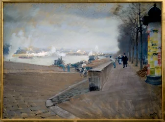 Die Seine in Paris.