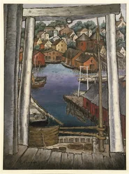 Gloucester Hafen, ca. 1925