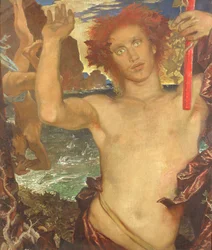 Verwandlung des Dionysos vor den Tyrrhenischen Piraten, 1924