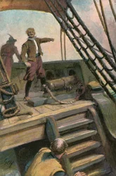 Illustration für Westward Ho! von Charles Kingsley